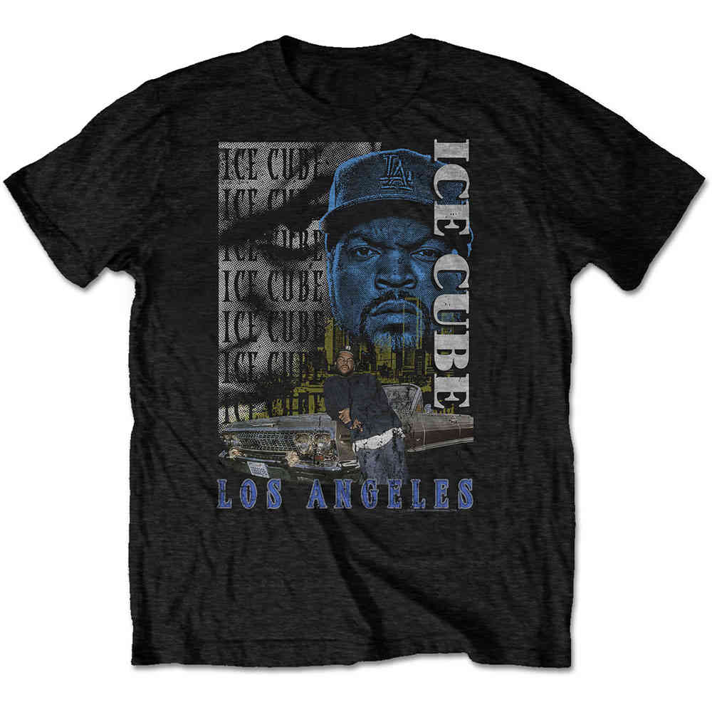 Ice Cube - Los Angeles Heren Tshirt - Zwart